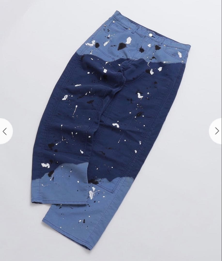 パンツ NOMARHYTHM TEXTILE: HAND DYED WORK PANTS