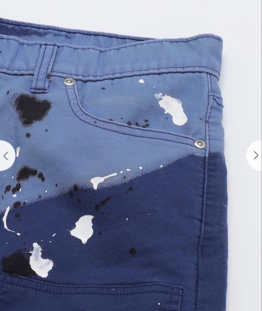 パンツ NOMARHYTHM TEXTILE: HAND DYED WORK PANTS