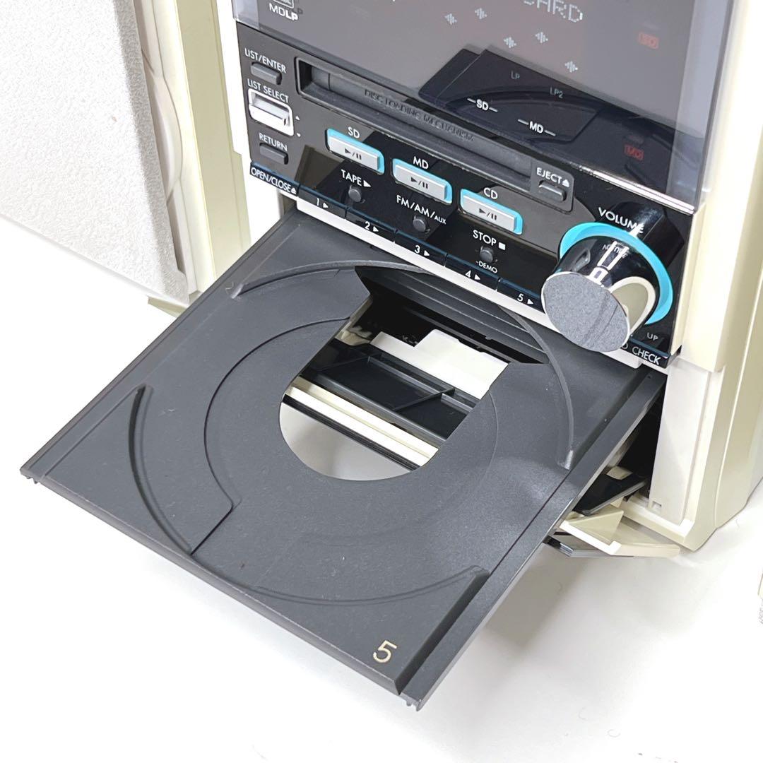 【超美品】 Panasonic SC-PM710SD CD MD カセット