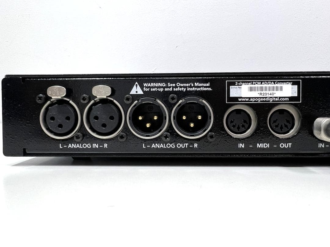 DTM・DAW RITAO CHAN Apogee Rosetta 200