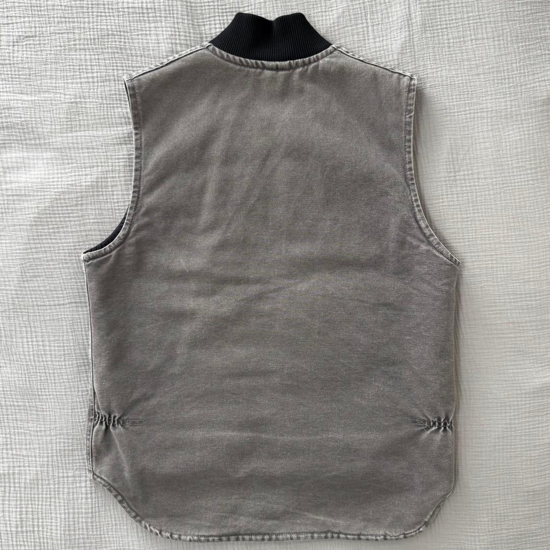 Carhartt カーハート ダックベスト USA製　V02 CMT グレー