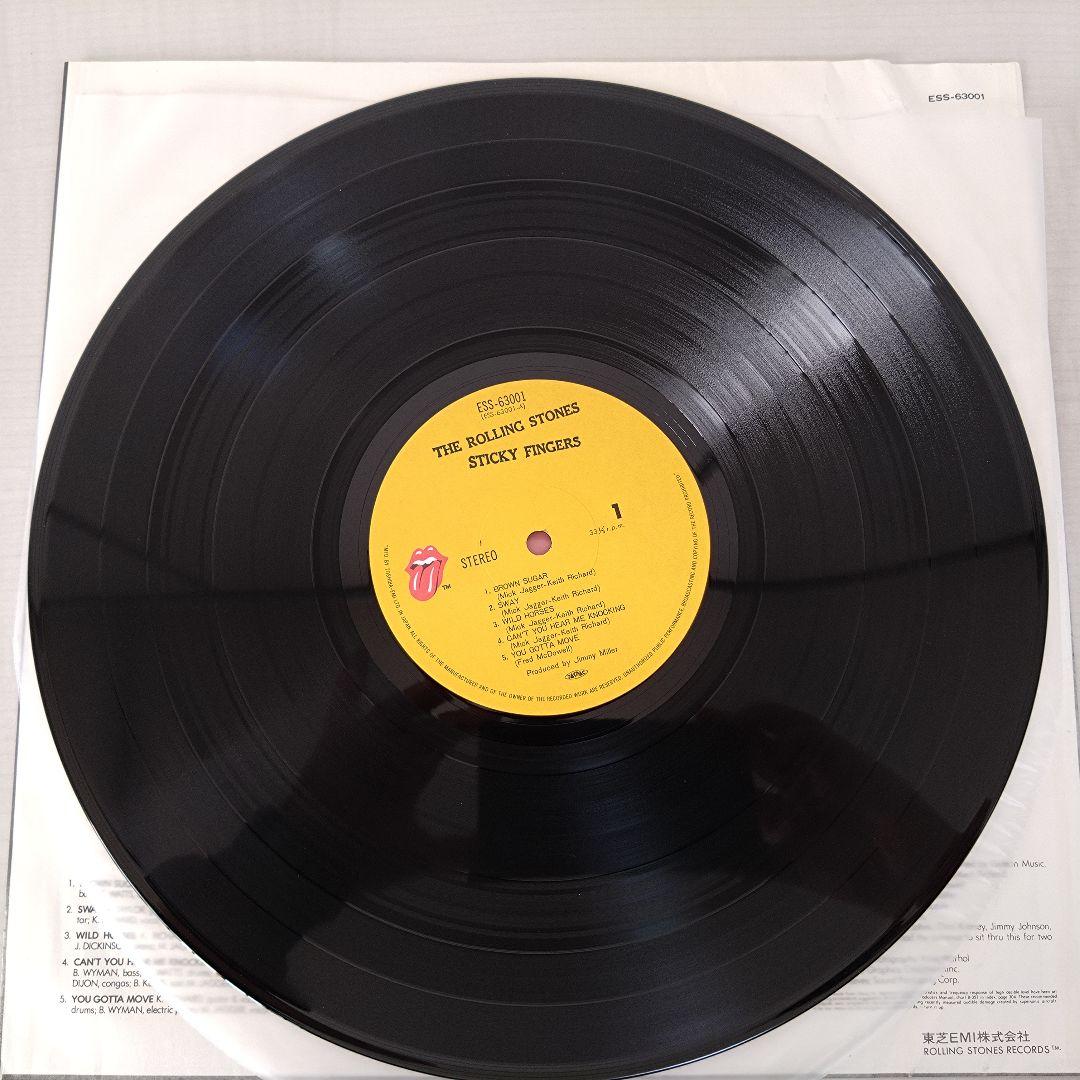 The Rolling Stones Sticky Fingers レコード