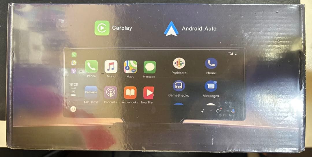 ディスプレイオーディオ 4Kフロントカメラと1080Pリアカメラ付き 10インチ