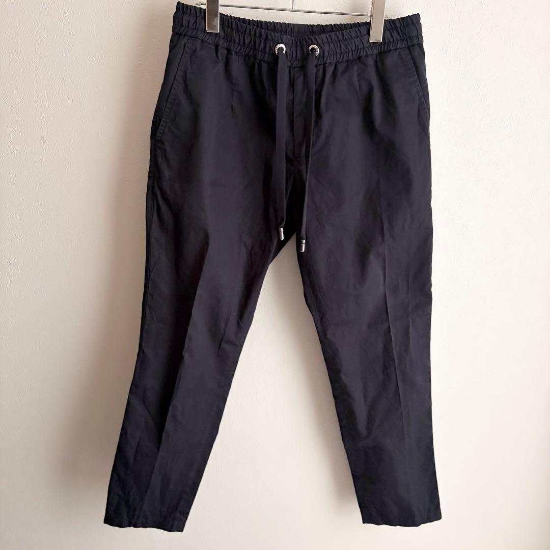 【希少】ドルチェアンドガッバーナ　イージーセットアップ　ネイビー　シルク混　46