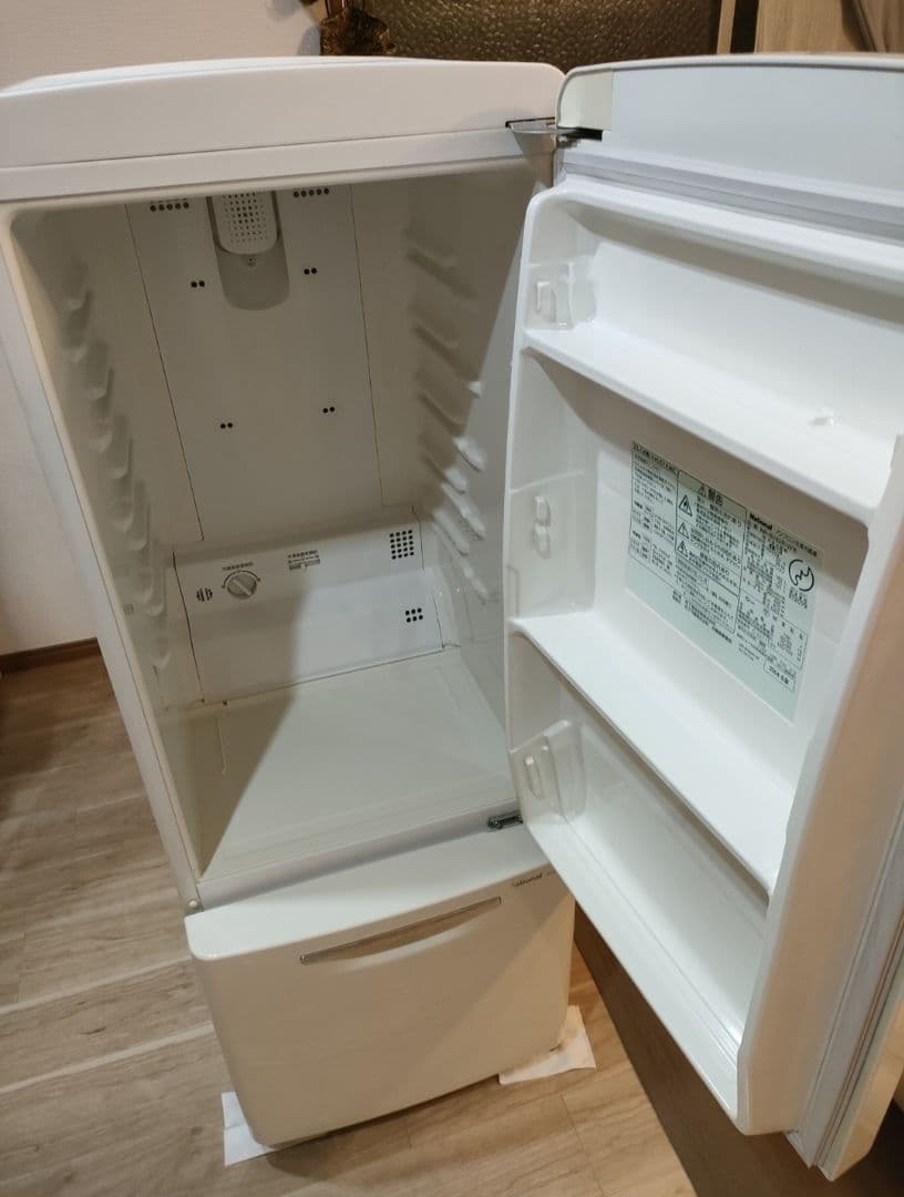 ＊送料込み＊National WiLL FRIDGE mini レトロ白冷蔵庫