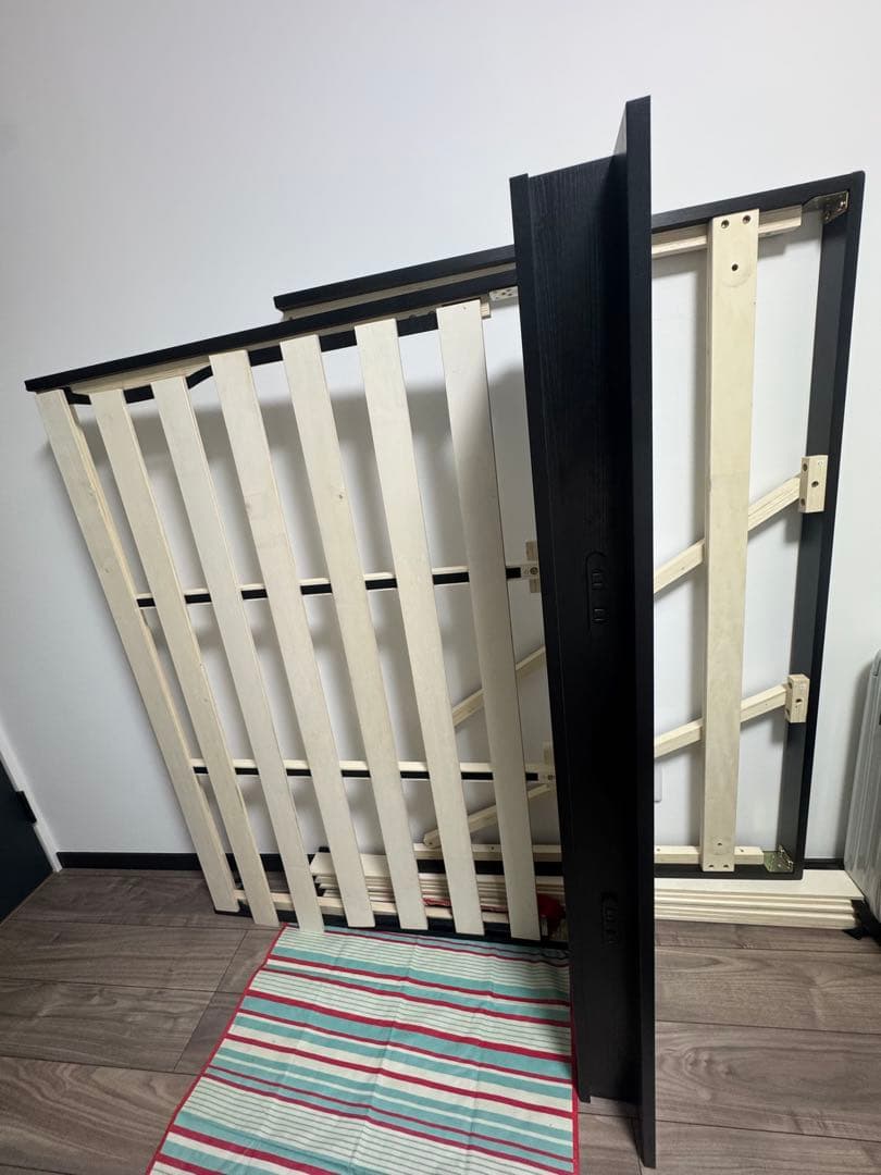 ダブル ブラック ステーションベッド