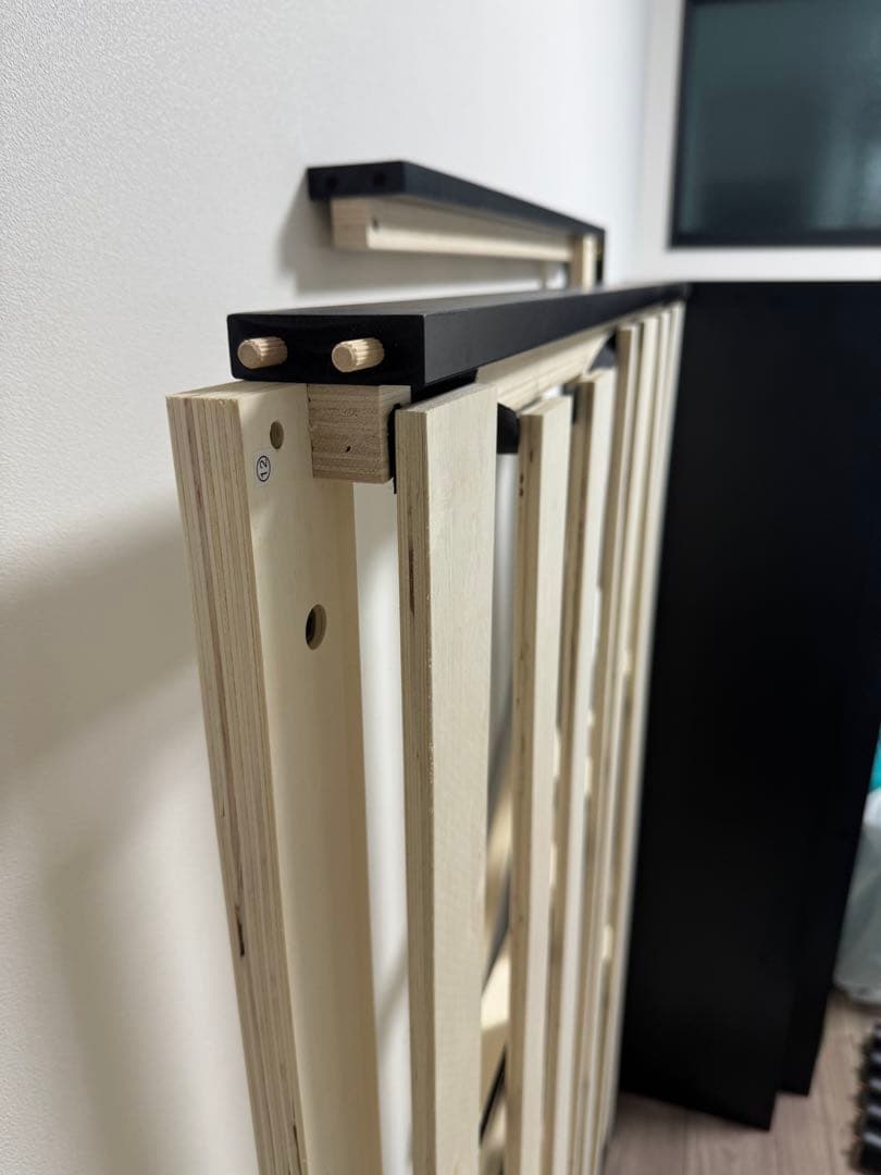 ダブル ブラック ステーションベッド