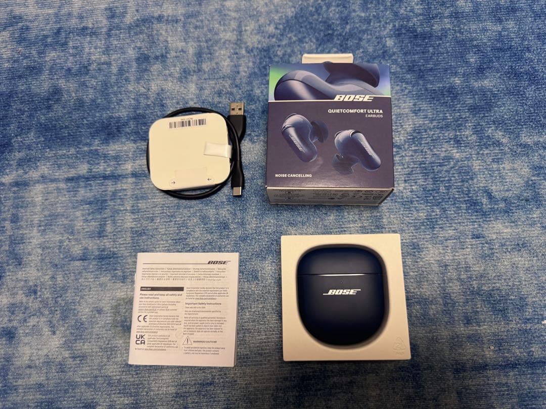 Bose QuietComfort Ultra ワイヤレスイヤホン ネイビー
