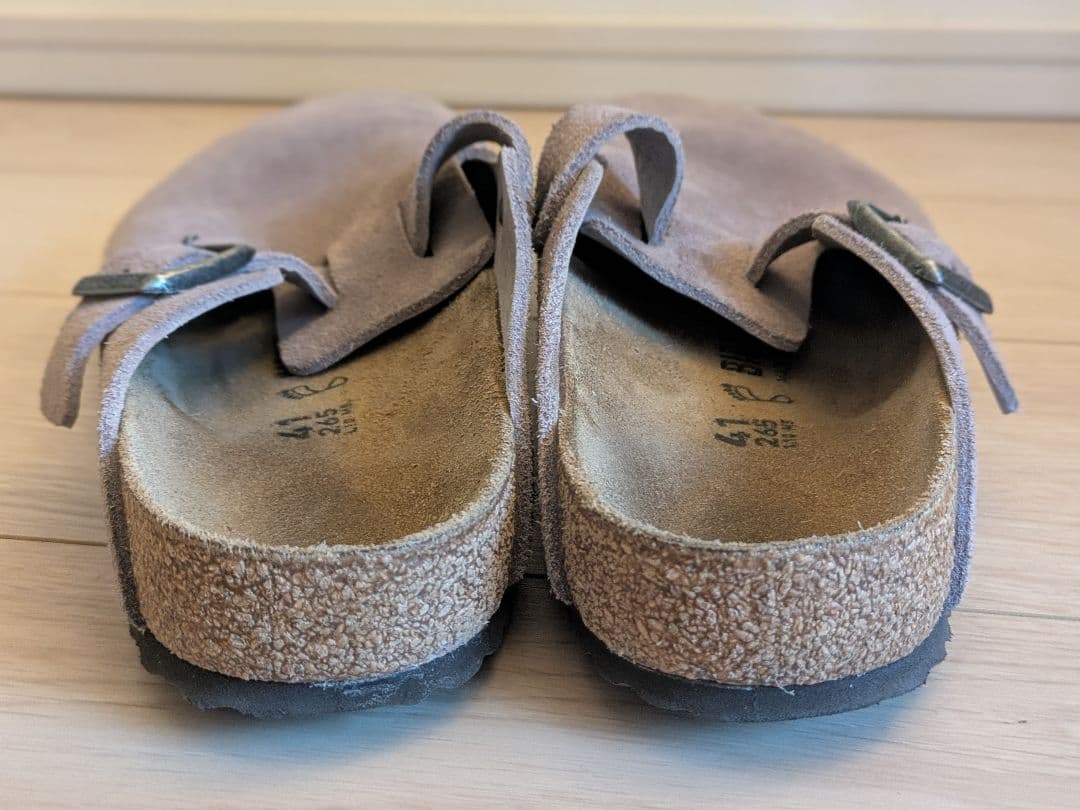 2/8迄セール!BIRKENSTOCK ボストン26.5 フェイデッドパープル