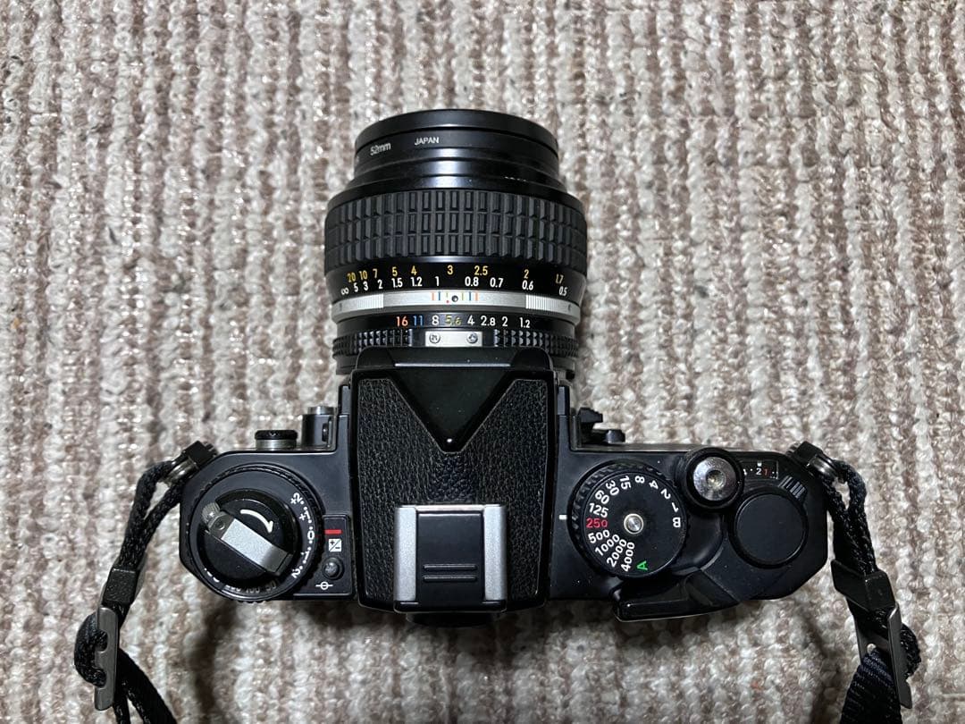 Nikon フィルム一眼レフ FM3A + Nikkor 50mm f/1.2