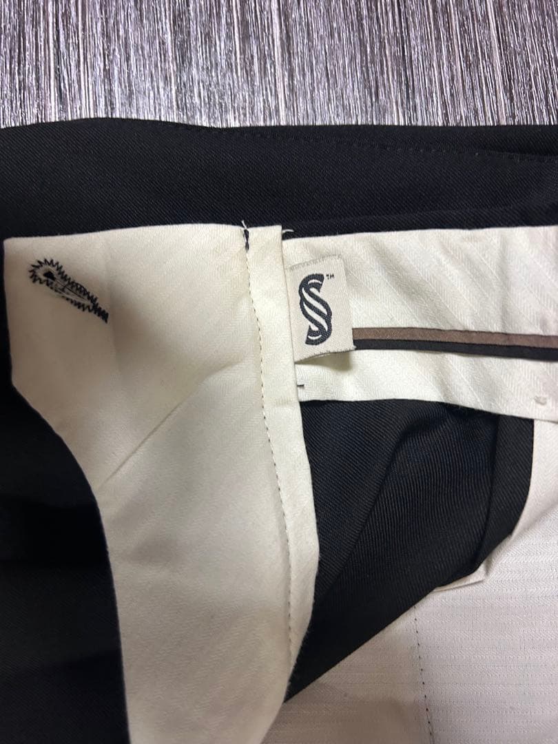 90s SLATES スレイツ ツータックスラックス W32 L32