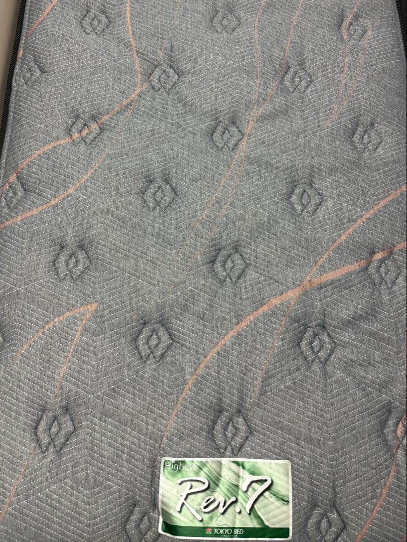 【極美品】東京ベッド Rev7 ハイエスト マットレス シングル