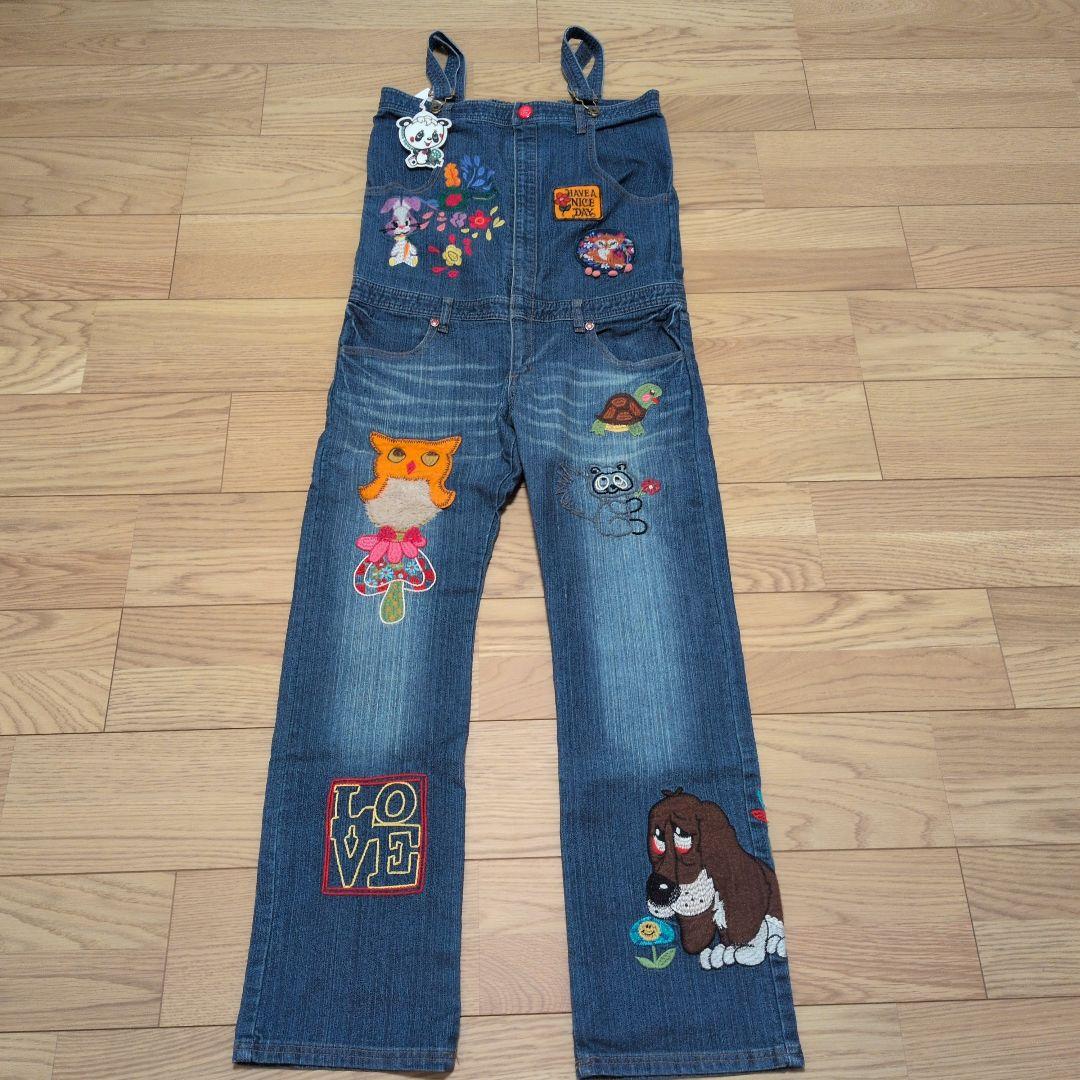 グラグラ М(160) 新品未使用 サロペット②