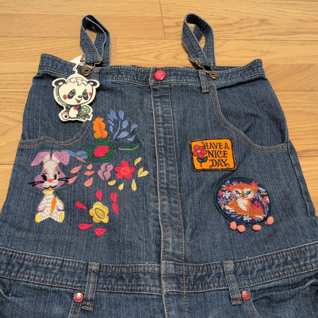 グラグラ М(160) 新品未使用 サロペット②