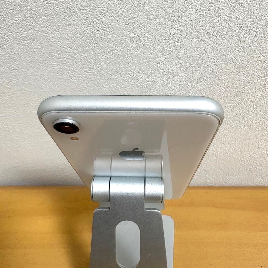 【美品】iPhone XR ホワイト 128GB バッテリー86% SIMフリー