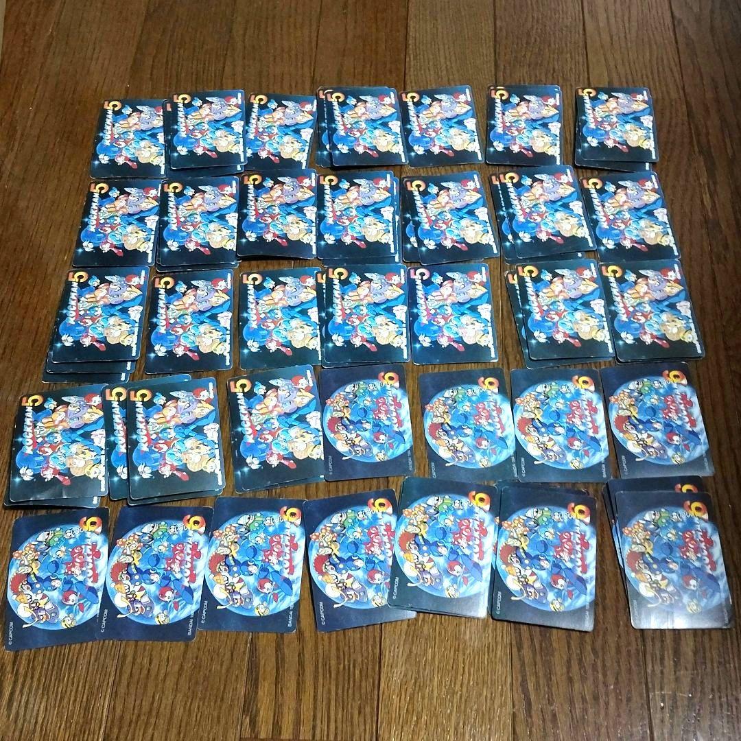 ロックマン　カードダス　カード　まとめ売り　レア　希少　224枚