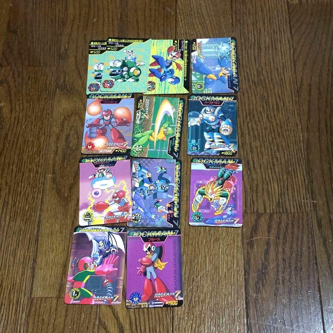 ロックマン　カードダス　カード　まとめ売り　レア　希少　224枚
