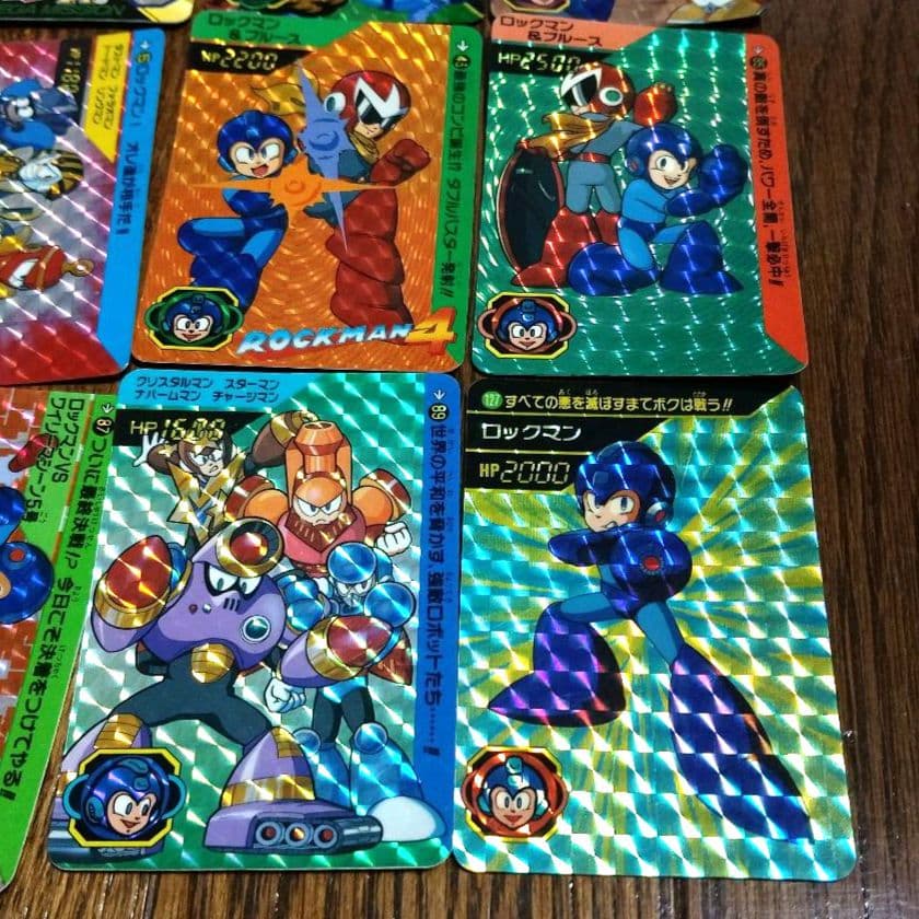 ロックマン　カードダス　カード　まとめ売り　レア　希少　224枚