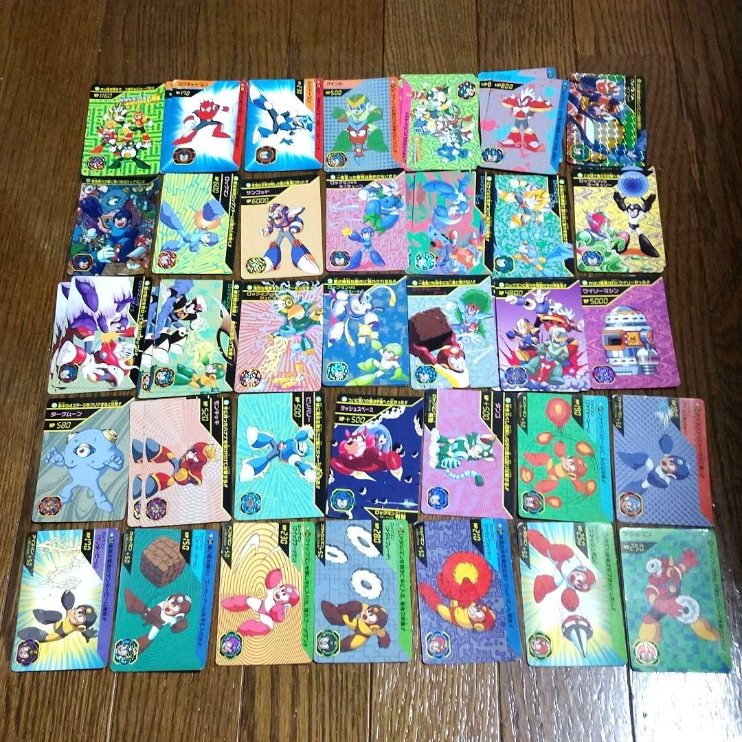 ロックマン　カードダス　カード　まとめ売り　レア　希少　224枚