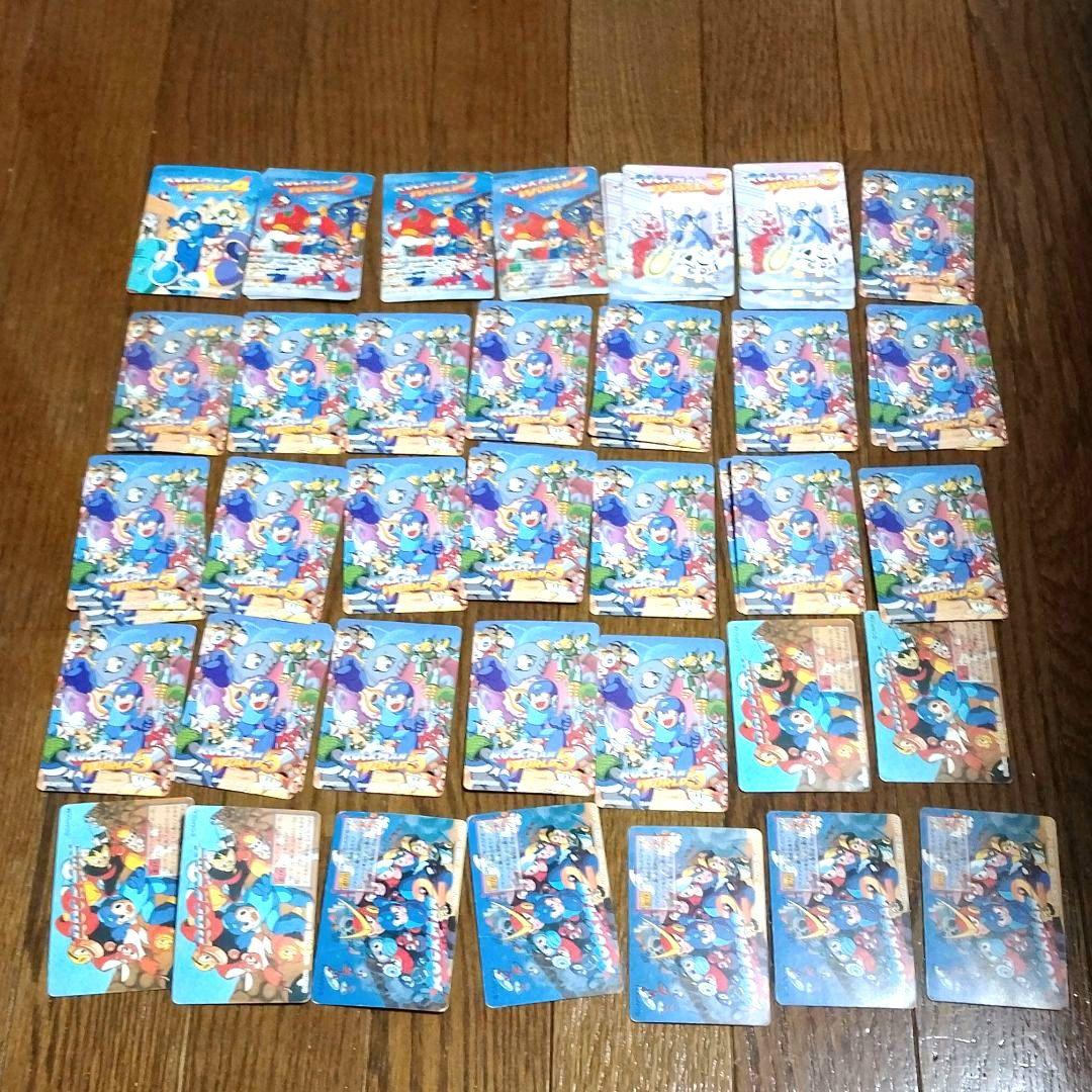 ロックマン　カードダス　カード　まとめ売り　レア　希少　224枚