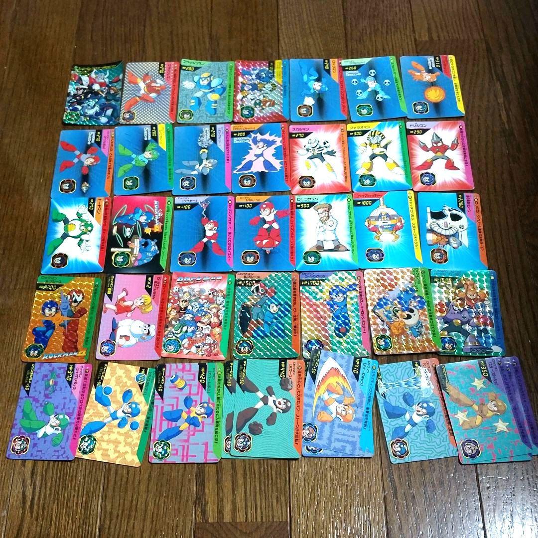 ロックマン　カードダス　カード　まとめ売り　レア　希少　224枚