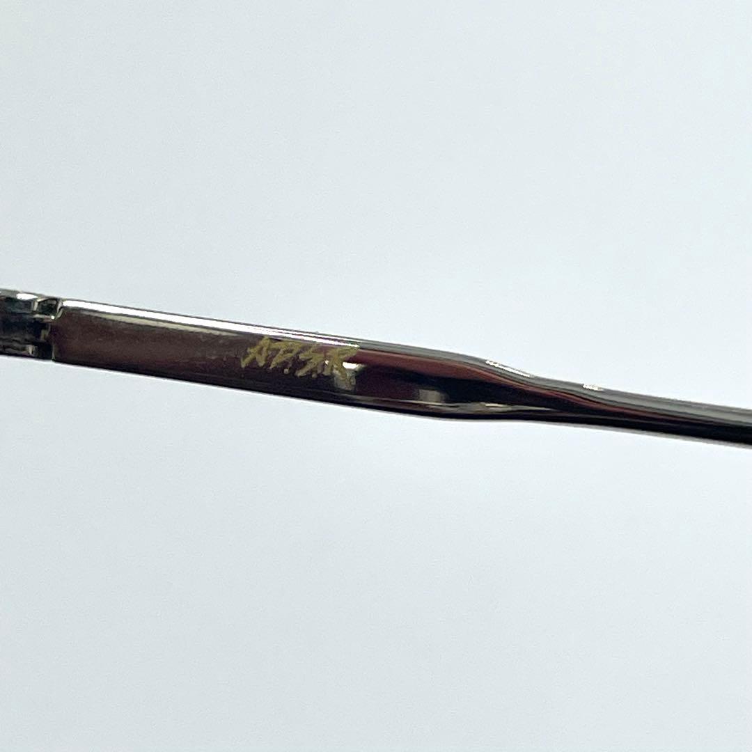 ✨美品✨A.D.S.R サングラス LOU 02 シルバーフレーム グレーレンズ