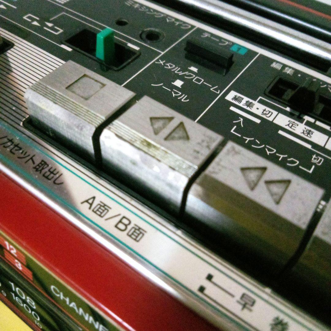 ジャンク品ダブルカセット