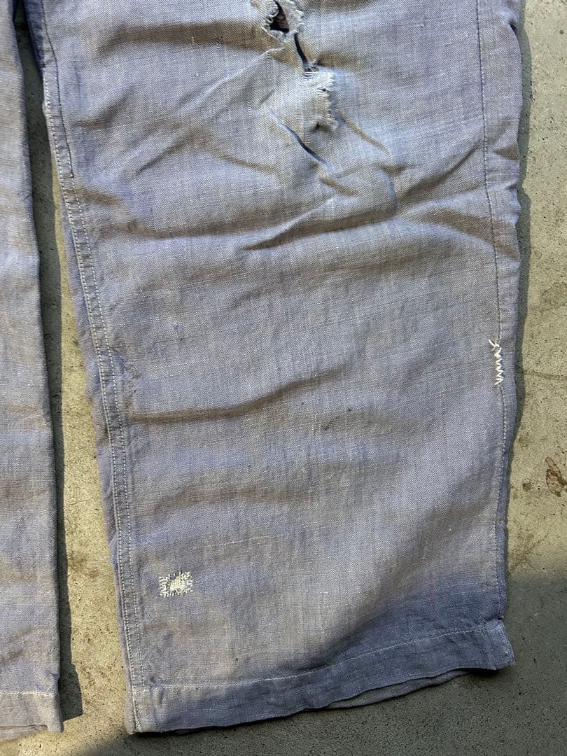 パンツ 50s Ramie Linen Sailor Pants