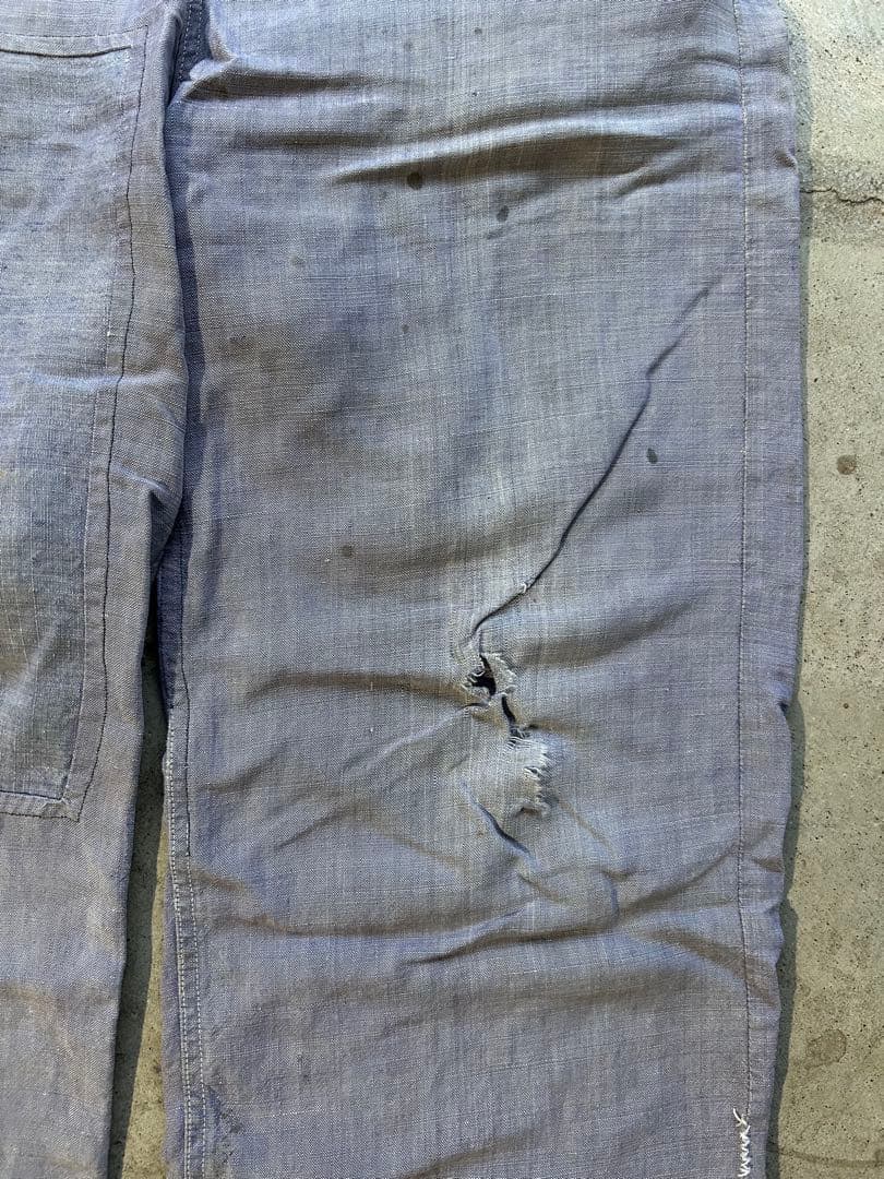 パンツ 50s Ramie Linen Sailor Pants