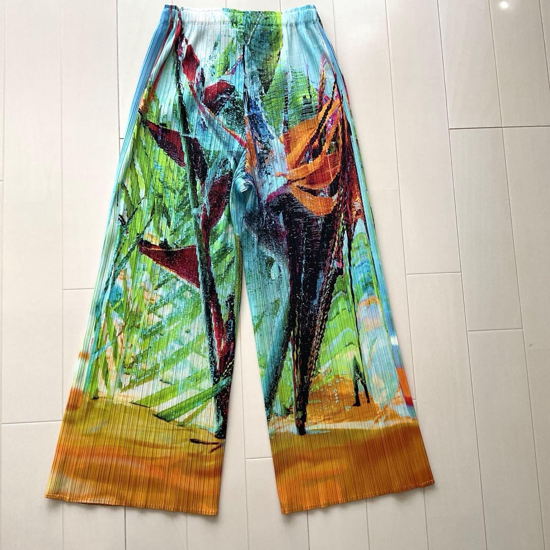 プリーツプリーズイッセイミヤケ　パンツ