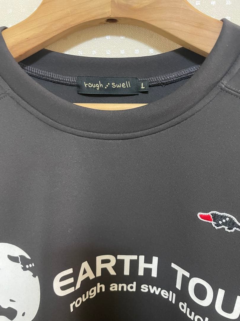 rough and swell ダンボールニットトレーナー L ダークグレー