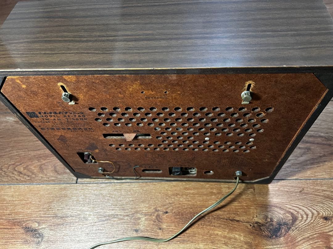 NATIONAL RE-760 真空管ラジオ　FM/AM OK 通電OK