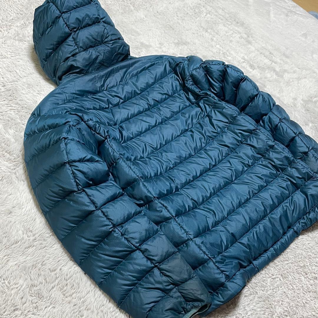 モンベル　ダウンジャケット　コロラドパーカー　リバーシブル　ドローコード　M