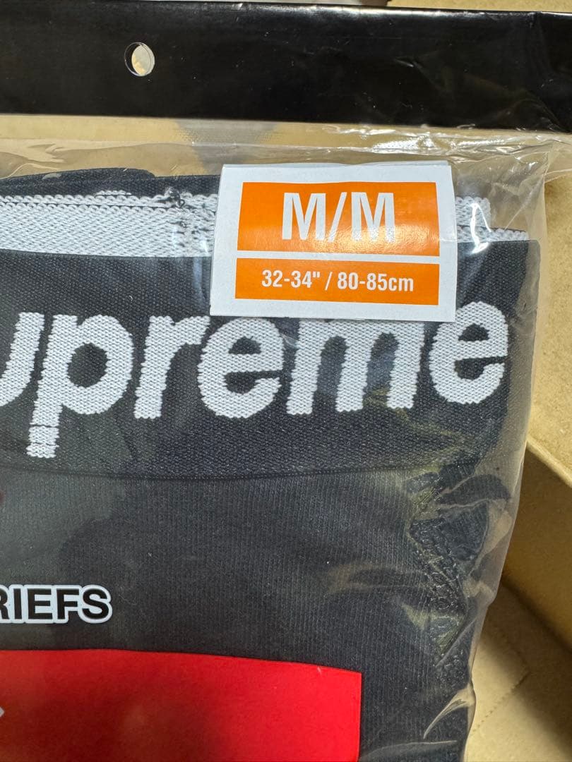 Supreme ボクサーブリーフ 4枚セットMサイズ