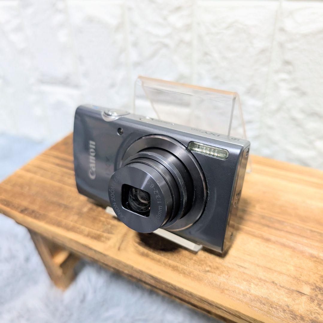 【美品】動作確認済　Canon IXY150 コンパクトデジタルカメラ グレー