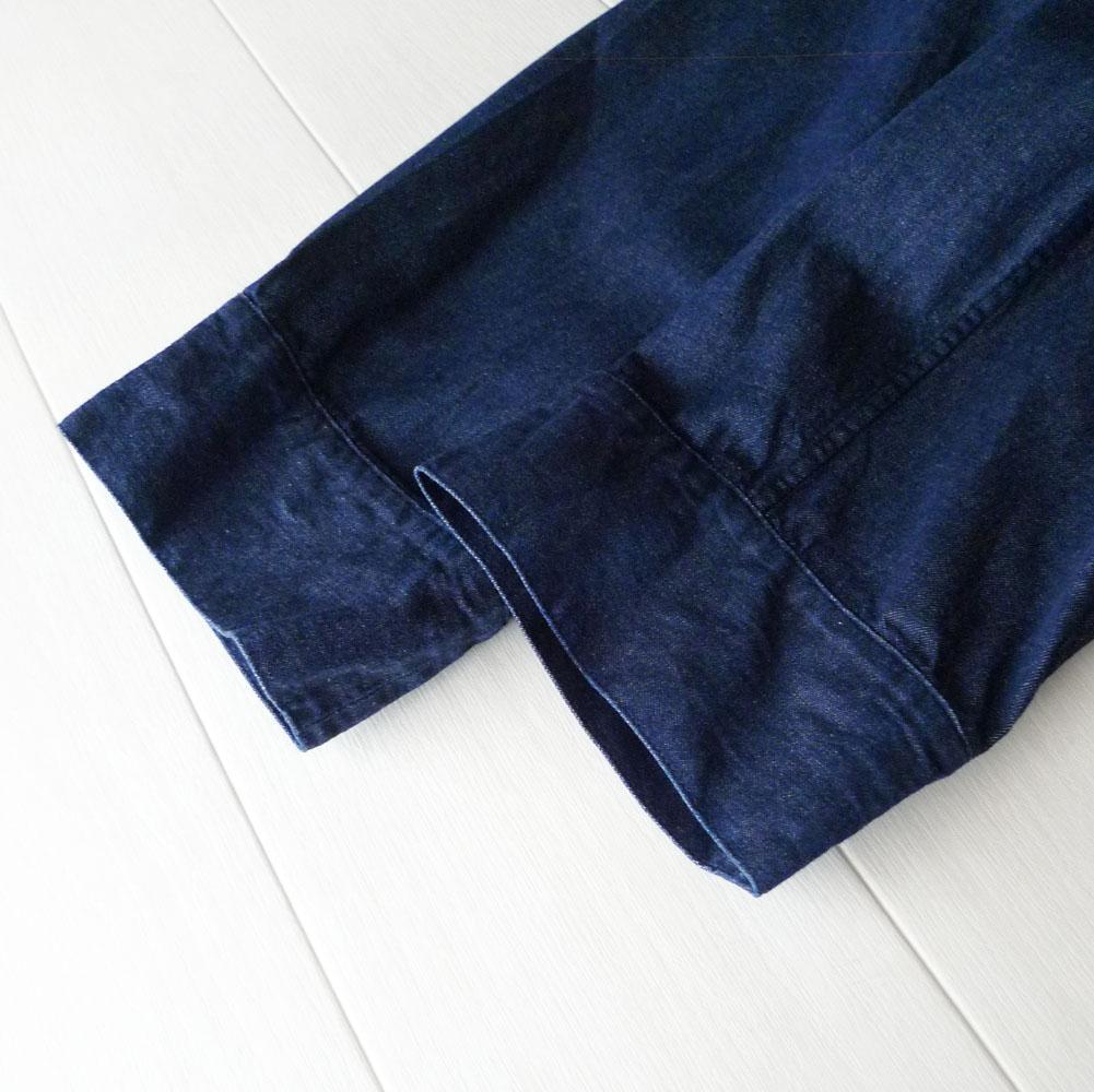 美品 ROKU ロク 2,3万 デニム セーラーカラー ワンピース B&Y Z