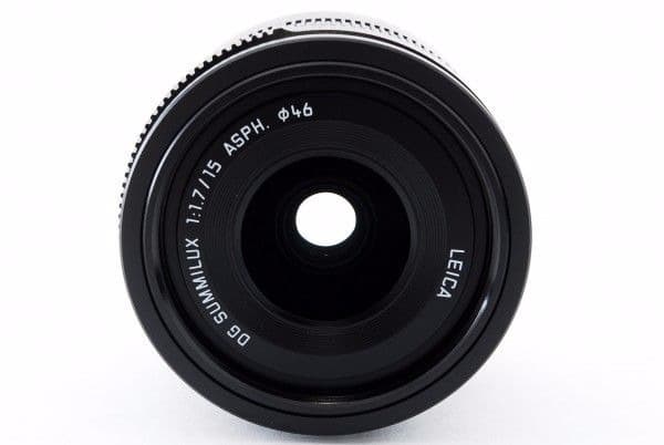 ズミルックス LUMIX DG SUMMILUX 15mm F1.7