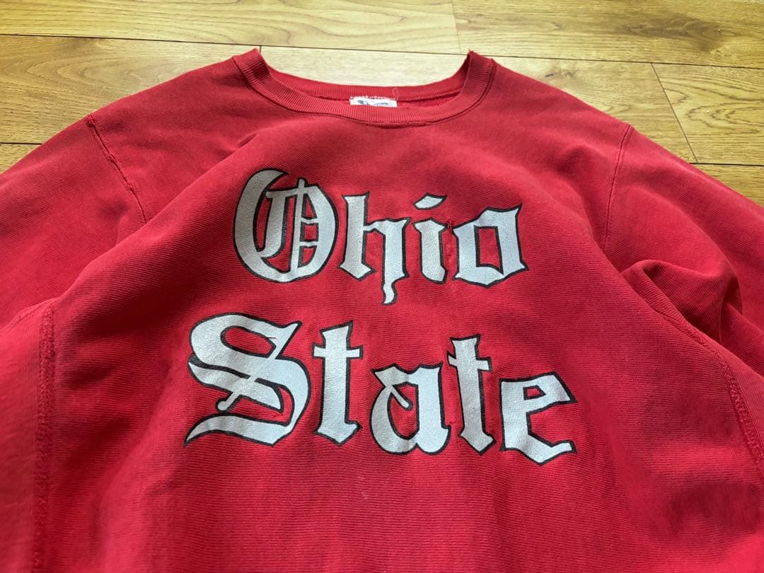 トップス 80's champion reverseweave ohio state