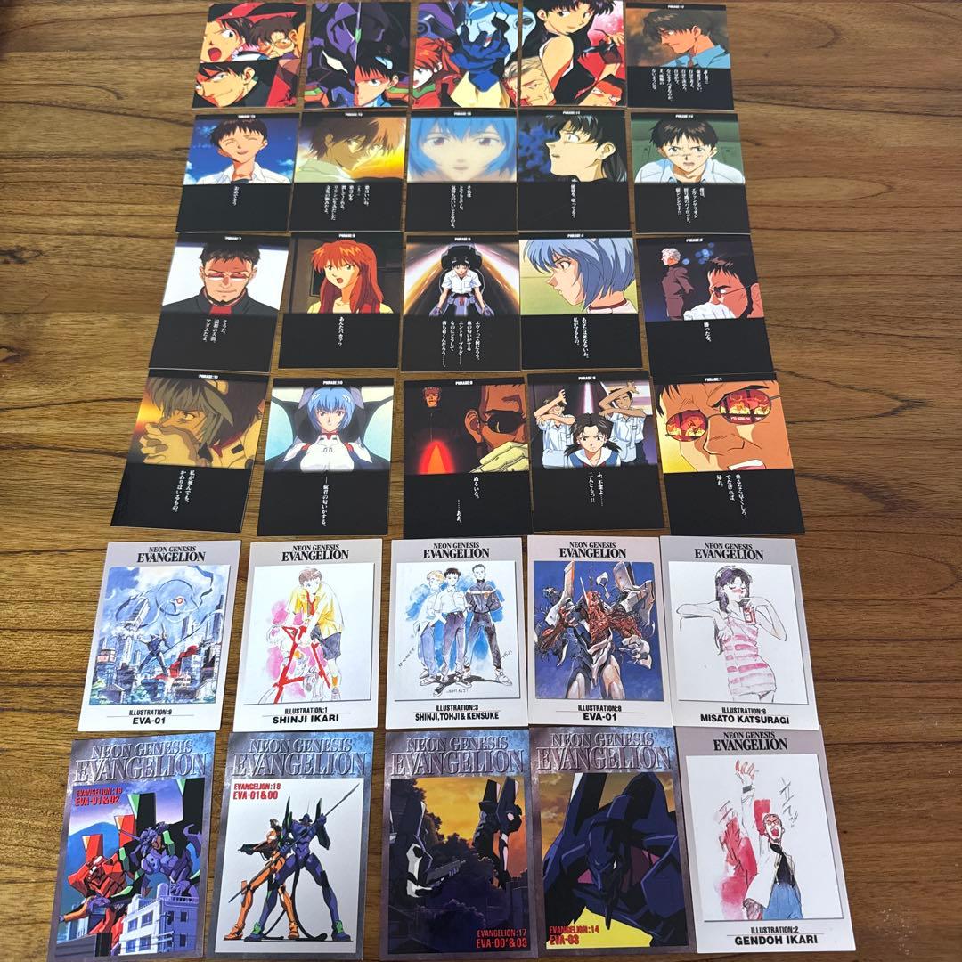エヴァンゲリオンカード114枚まとめ売り