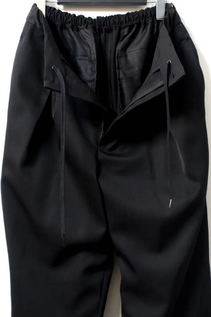 パンツ ssstein 25AW EASY WIDE TROUSERS BLACK M