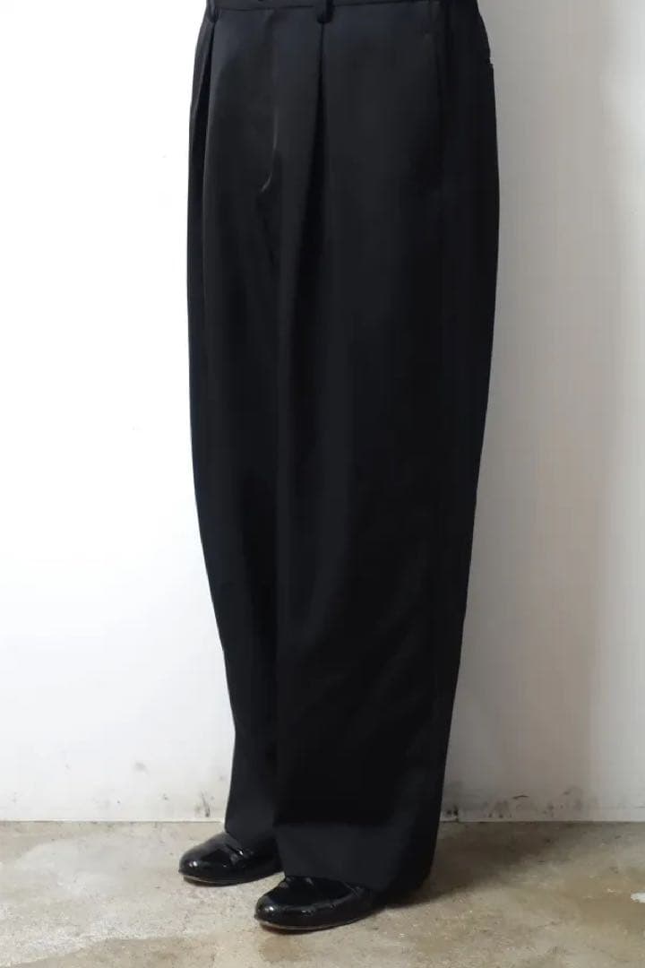 パンツ ssstein 25AW EASY WIDE TROUSERS BLACK M