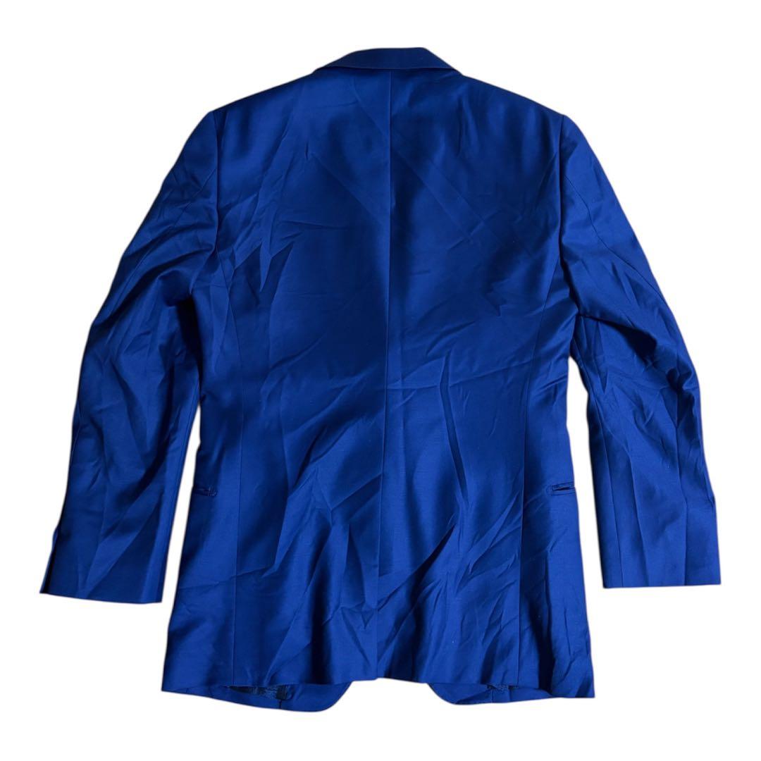 ギンザグローバルスタイル　カノニコ スーツ セットアップ ネイビー ペイズリー柄