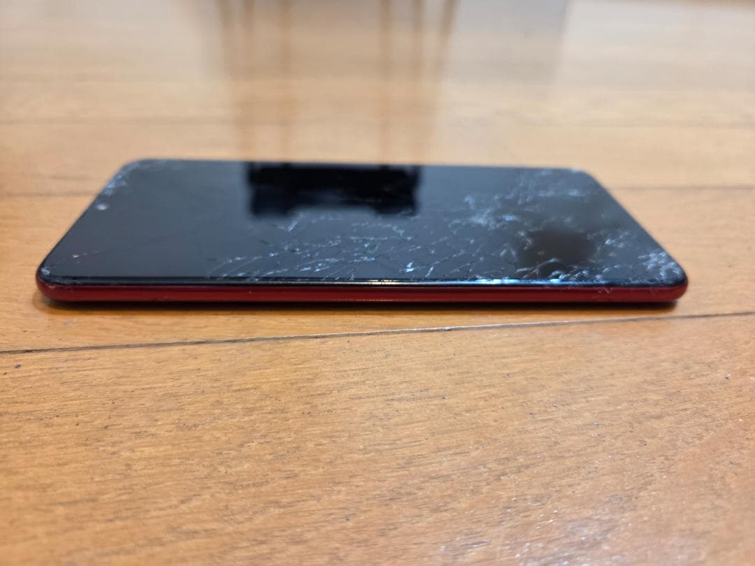 HUAWEI nova lite 3 画面割れ RED ジャンク