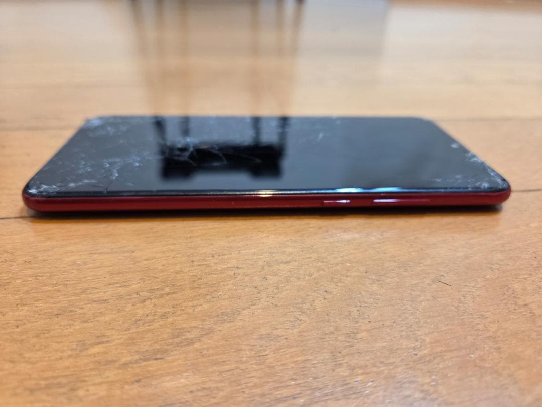 HUAWEI nova lite 3 画面割れ RED ジャンク