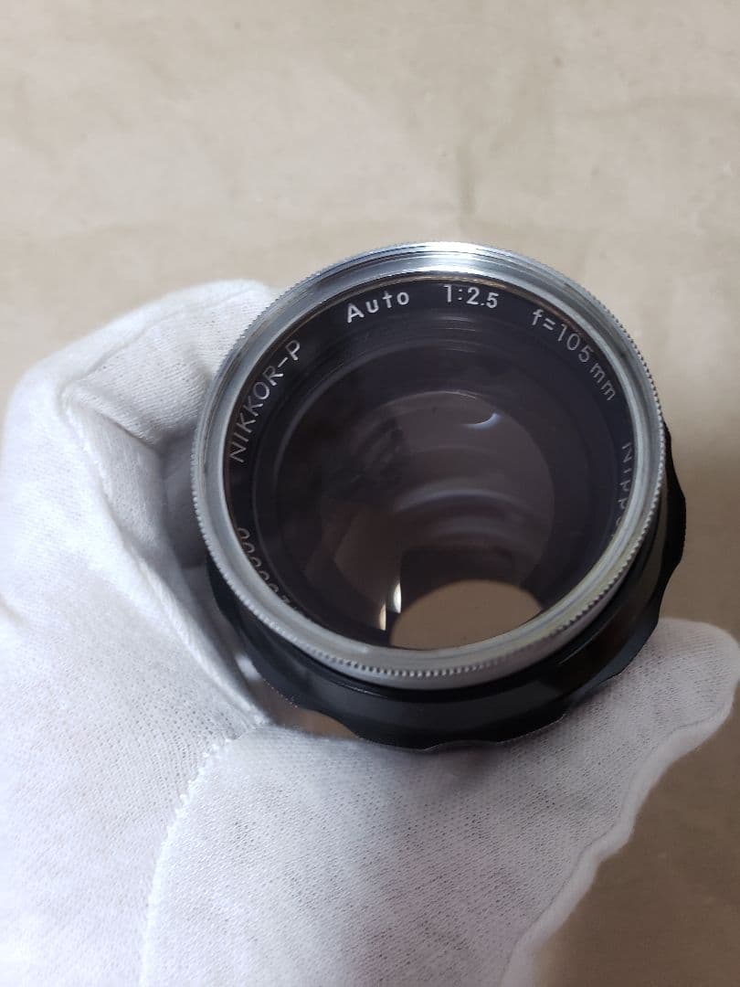 【希少】NIKON NIKKOR-P 105mm f2.5 シリアル良番