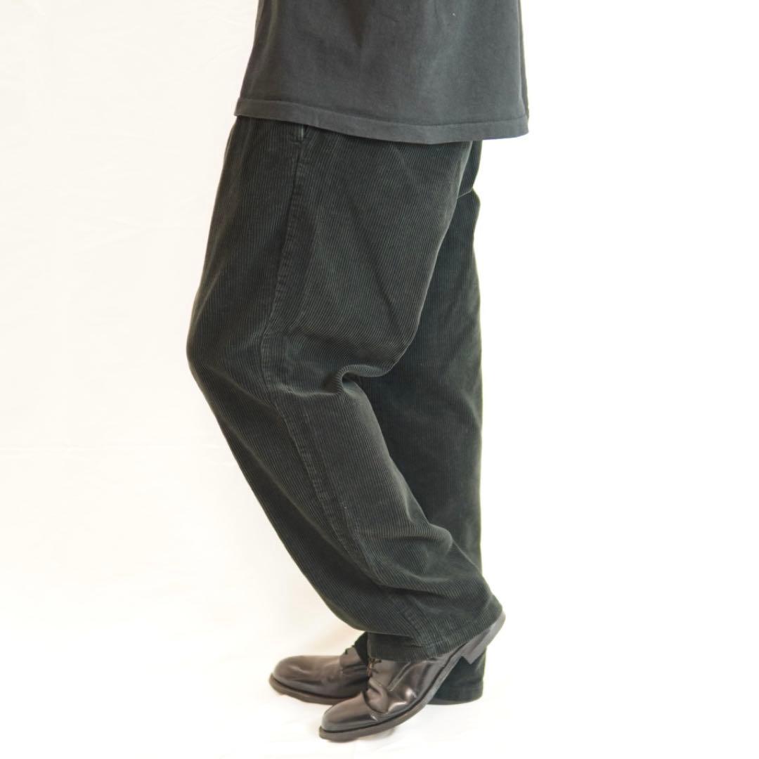 Polo by Ralph Lauren 2タック 太畝 コーデュロイ パンツ