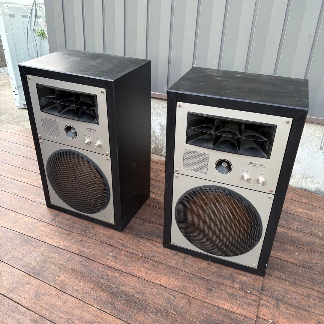 昭和レトロ テクニクス SB-660 3WAY スピーカーペア ビンテージ現状品
