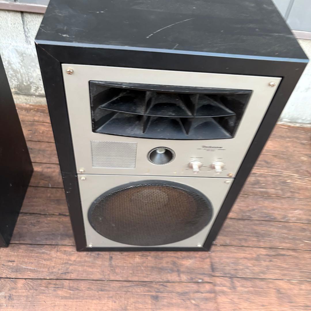 昭和レトロ テクニクス SB-660 3WAY スピーカーペア ビンテージ現状品