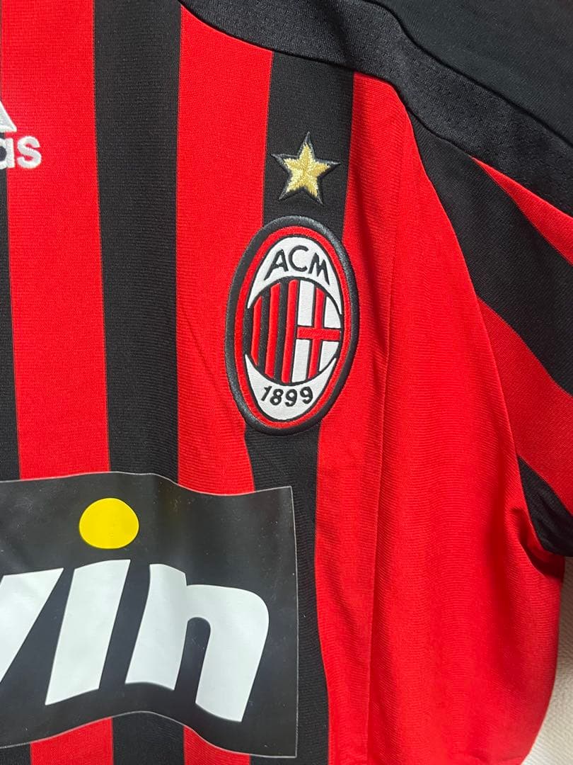 【タグ付き】希少 ACミラン　08/09シーズン　ホームユニ　22番　カカ　M