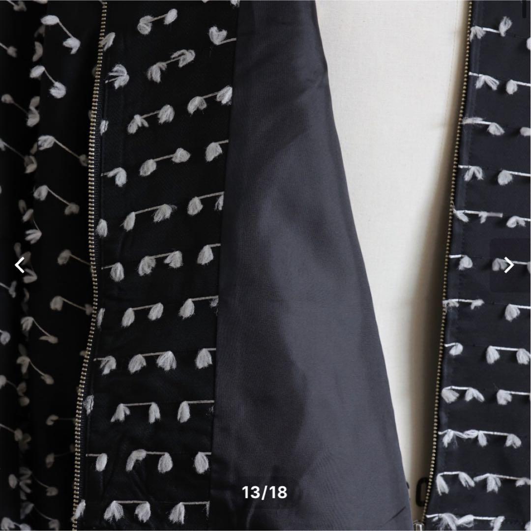 ジプソフィア Barbe a papa Blouson ネイビー